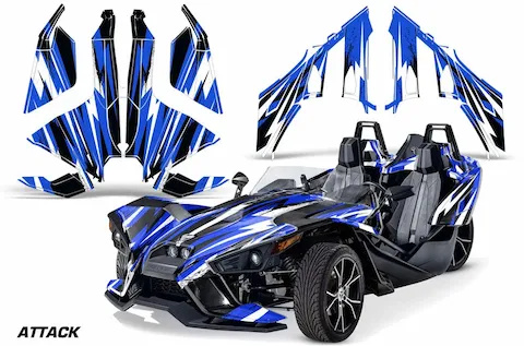 Polaris Slingshot SL with the Attack graphic kit